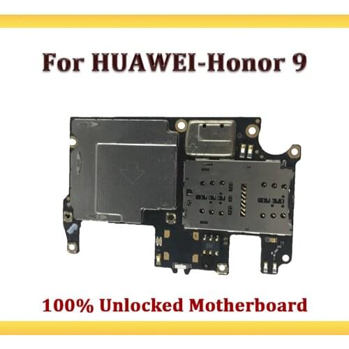 100% Unlocked Motherboard For HUAWEI Honor 9 Motherboard With Chips,For HUAWEI Honor 9 Mainboard With Android System