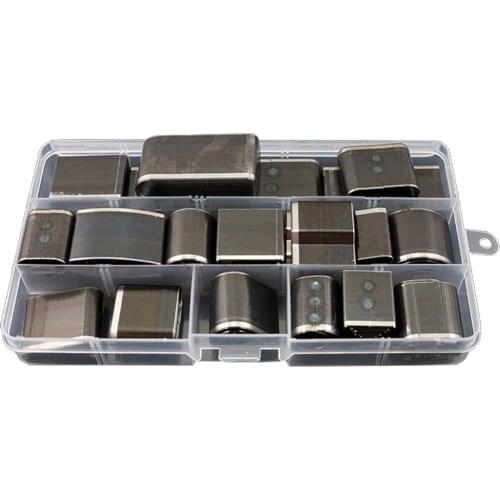 24/39/52/55Pcs Shaped Style One Hole Hollow Punch Cutter Set Punching Tool For Leather Belt Phone Holster Leather Craft DIY Tool