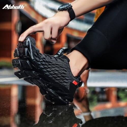 Abhoth Mens Shoes Breathable Mesh Casual Shoes Outdoor Fitness Walking Shoes for Men Non-slip Wear-resistant Women shoes Sneaker