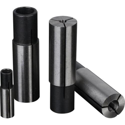 CNC Adapter CNC router tool Adapters holder 1/8'' 1/4'' 1/2'' 3.175 4 6 Steel Engraving Bit Router Adapter Tool for Chuck Collet
