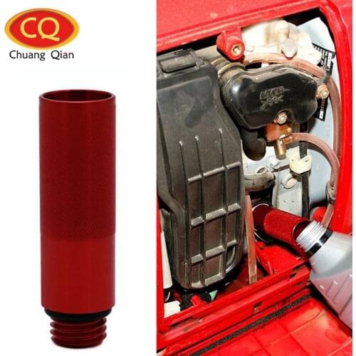 Chuang Qian 1pcs Red Mess Free Oil Changes Funnel Aluminum For Honda Generator EU1000i EU2000i EU3000i Car Accessories