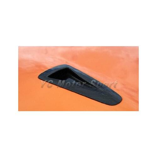 Car Accessories Carbon Fiber OEM Matte Finish Hood Scoop 2pcs Fit For 2008-2013 R35 GTR Hood Scoop Car-styling