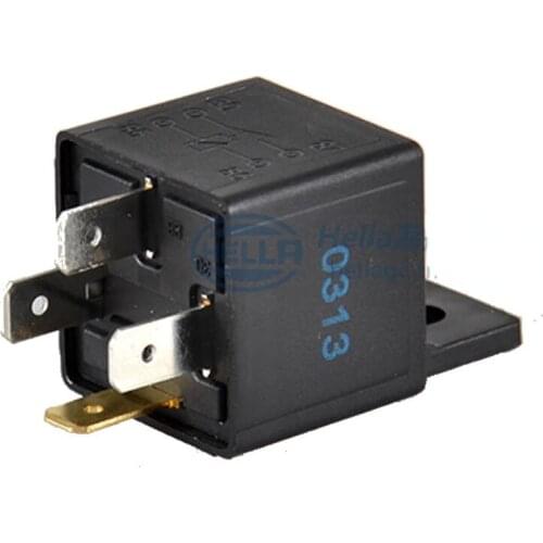Motorcycle Automobile Snail Horn Normally Open Relay 12V 30A 4pin with Bracket