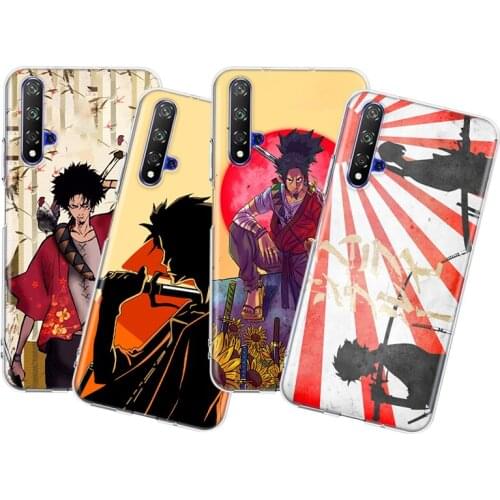 Anime Samurai Champloo Silicone Cover For Honor 20 30 20S 20E 30i 30S V20 V30 Lite Pro Plus 5G Transparent Phone Case