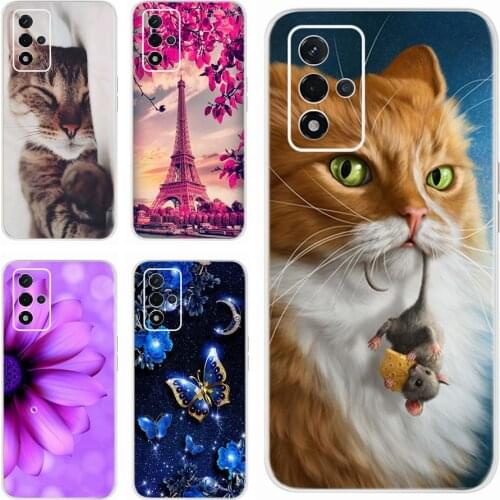 For Oppo A93s 5G Case PFGM00 Cute Cat Cartoon Cover Soft Silicone Slim Phone Cases For Oppo A93s OppoA93s Back Cover Full Bumper