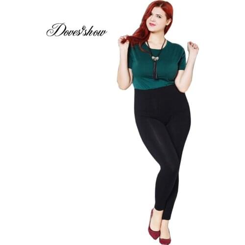 Colorful Modal Big Leggings Women Summer Pants Capris Plus Size Leggings Candy Color Leggings Big Women Pants Bodycon Pants XXXL