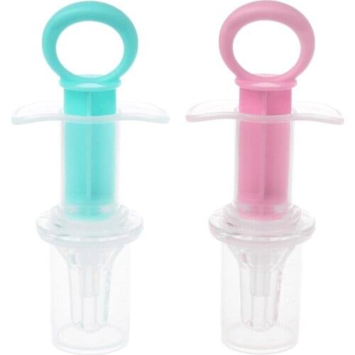 Baby Needle Feeder Squeeze Medicine Dropper Dispenser Pacifier Feeding Utensils
