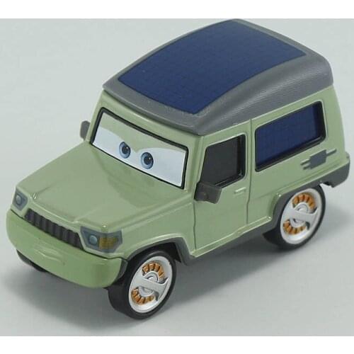 Disney Pixar Cars Miles Axlerod 1:55 Diecast Brand Metal Alloy Toys Birthday Christmas Gift For Kids Car Toys Brinquedos