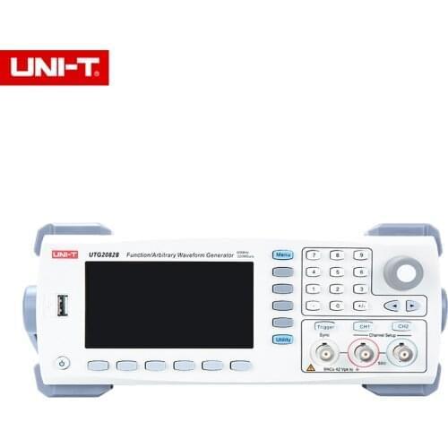 UNI-T UTG2082B Function Arbitrary Waveform Signal Generator 80MHz Bandwidth 320MS/s 1Mpts Sampling Rate With Square Wave