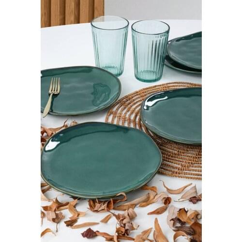 Emerald Organic Cake Plate 20 Cm 6 Pcs