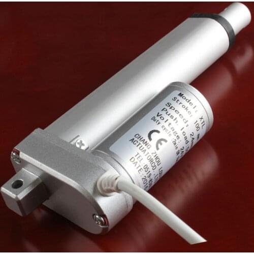 12V 750N 2-16 inch Linear Actuator DC Electric Actuator Metal Gear Motor Stroke For Open Close Car Trunkp Doors Windows