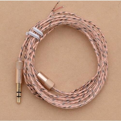10pcs DIY Headphone cable 3.5mm 5N copper cable Strands audio Earphone Maintenance Wire headphone repair for headset