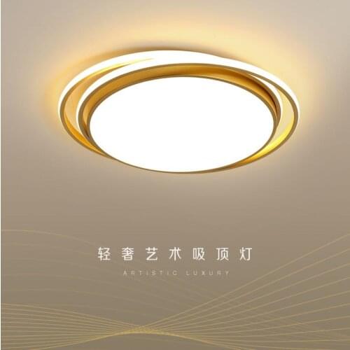 Modern bedroom ceiling lamp warm and romantic creative high end living room hotel led ceiling decorative lamps lighting Fixtures