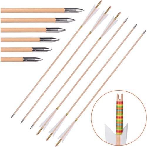 Paly cool Glass Fiber Hunting Arrows 80cm Diameter 8mm Plastic Feather Replaceable Arrow Point for Childrens Pratice Archery