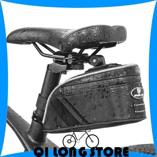 Wheel up bicycle bag mountain road bike rear tail bag bicycle rear seat bag