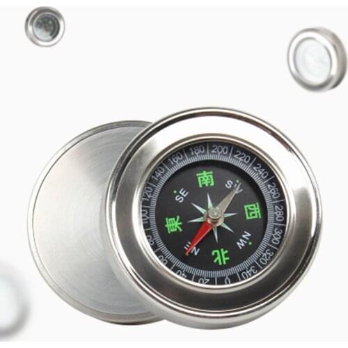 High Quality Hiking Camping Gold Watch Retro Style Luminous Compass Pocket Brass Golden Outdoor Vintage Portable Navigation