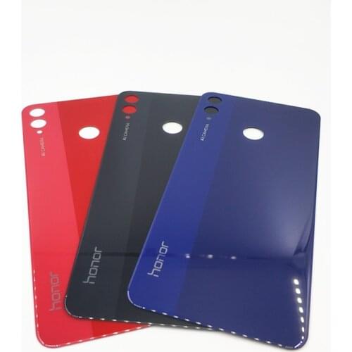 6.5 inches Back Battery Cover Rear Glass Panel Door Housing Case+Adhesive Sticker Repair Replacement For Huwei Honor 8X 8 X