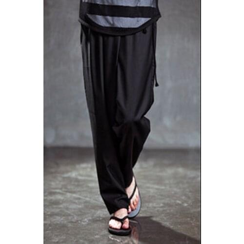 27~44! 2016 New mens clothing under summer fashion elastic casual all-match trousers male plus size available Singer costumes