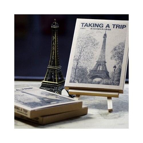 28 Sheets/Set Take a trip to Europe postcard /Greeting Card/wish Card/Fashion Gift