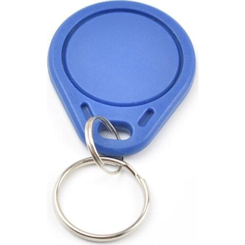 50pcs RFID Key Fobs Chain 125KHz Proximity ABS Tags Rewritable Access Control ATMEL T5577 Hotel Door Lock