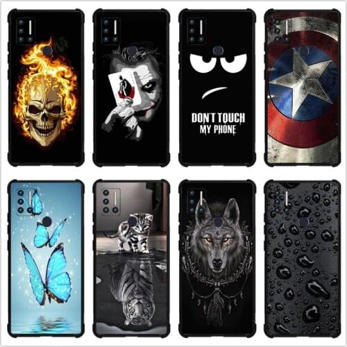 Glossy Soft Silicone Case for UMIDIGI A7 A7S A9 Pro Bison GT Smartphone TPU Bumper Cute Back Cover Funda Custodia Housse Coque