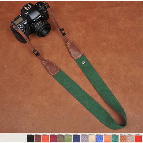 Cam-in cotton woven digital SLR camera strap for Sony Leica Nikon camera CS029