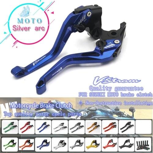 For SUZUKI DL650 V-STROM DL 650 V 2004-2010 2005 2006 2007 2008 2009 Motorcycle Accessories Short Brake Clutch Levers