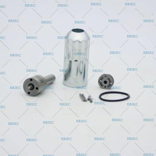 ERIKC 23670-E0010 injector repair kits nozzle DLLA155P842 (093400-8420) control valve 10# for Hino J08E-TM