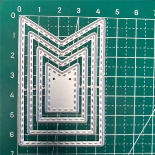 Metal Cutting Dies Tag Stencils for DIY Scrapbook Album Photo Embossing Handmade Decorations Mould Dies Scrapbooking