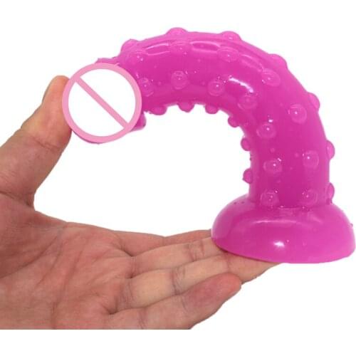 NNSX Tiny Mace Anal Dildo Fake Penis Jelly Small Size Female Masturbation Toy Ass Plug 18+ Adult Toy Vagina G Spot Massage Sexy