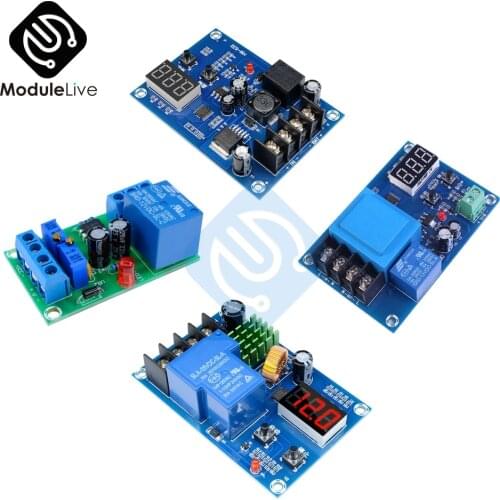12V 24V 6V-60V 220V Lithium Battery Charger Control Board Charger Power Supply Digital Display Module Panel Automatic Switch