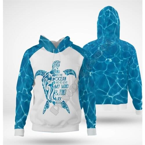 Love Sea Turtle 3D Hoodies Printed Pullover Men For Women Funny Sweatshirts Fashion Animal Sweater Drop Shipping 02