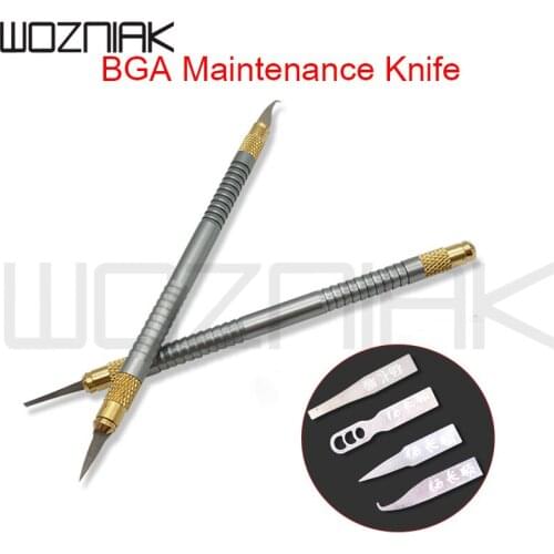 Mobile Phone BGA IC Chip Repair Knife A9 A10 A11A12 A13 Motherboard Burin CPU NAND Removal Graver Blade Glue Cleaning Pry Knife