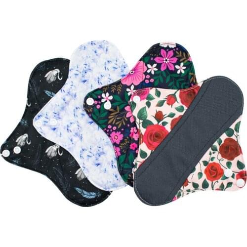 ALINAPPY Healthy Women Mesh Breathable Splicing Sanitary Pads Washable And Reusable Sanitary Napkins Maternal Sanitary Napkins