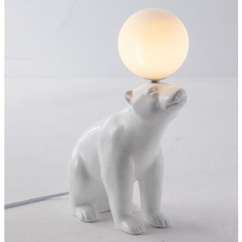 Modern Resin Glass Table Light Restaurant Bar Villa Hotel Home Living Room Bedroom Reading Decor Desk Lamp TA266