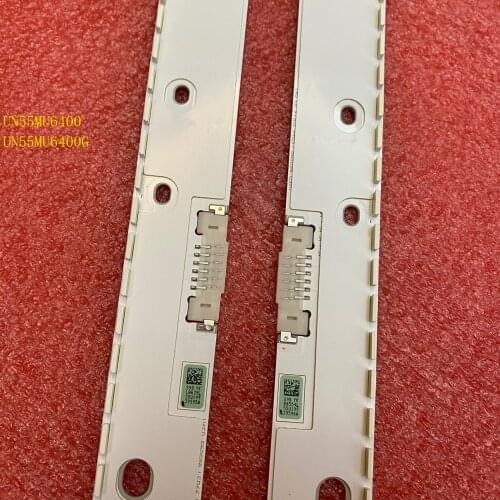 2pcs LED backlight strip for Samsung UN55MU6400 UN55MU6400G UN55MU7600 UN55KU7500 UN55KU7000 UN55KU6500 UN55MU7100 UN55MU6500