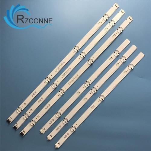 LED Backlight Lamp strip 7 lamp For LG 43"TV 43LX300C 43LF510V LF51-FHD-A HC430DUE COB 43LH51_FHD A B SSC_43inch 43LH5700