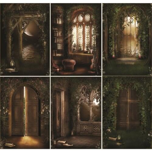 Vinyl Custom Photography Backdrops Prop Fairy Tale Photography Background DF20702-02