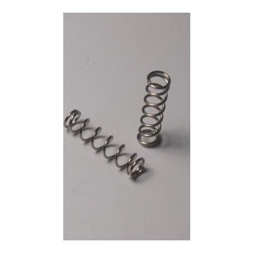 10pcs 0.8 *6.35*25mm carbon steel Compression Spring Leveling heating bed Extruder Springs for Reprap Prusa Mendel