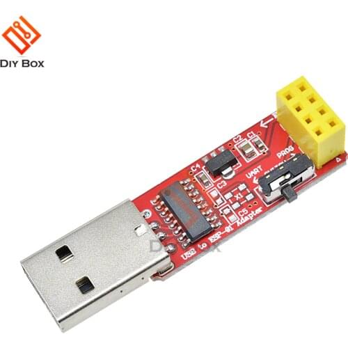 3.3V USB to ESP8266 ESP-01 ESP-01S Wi-Fi Adapter Module With CH340G USB to TTL Driver Serial Wireless Wifi Module for Arduino