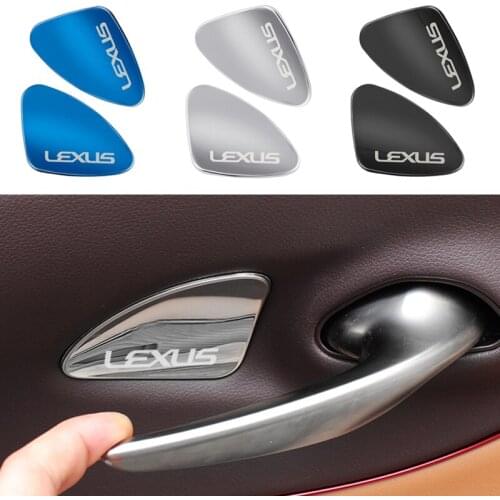 Car Accessories Auto Door Bowl Handle Wrist Cover Trim Fit For Lexus RX300 RX450 IS200 IS250 IS300 GS300 Car Styling
