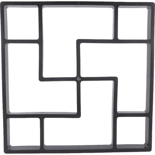 Paving Pavement Concrete Mould Stepping Stone Mold Garden Lawn Path Paver Walk