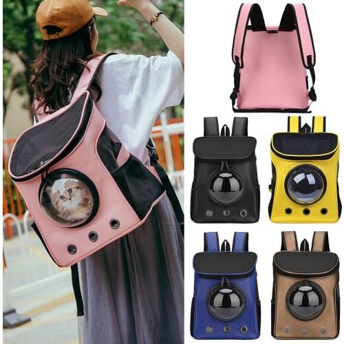 The Capsule Cat Bag Carrying Pet Cat Breathable Outdoor Portable Packaging Bag Pets Puppy Travel Backpack Rabbit Carrier Tool