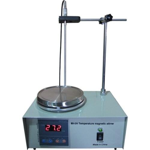Lab Magnetic Stirrer Heating Plate 220V Digital Display 2400rpm Adjustable Speed Laboratory Stirrer Magnetic Heating Agitator