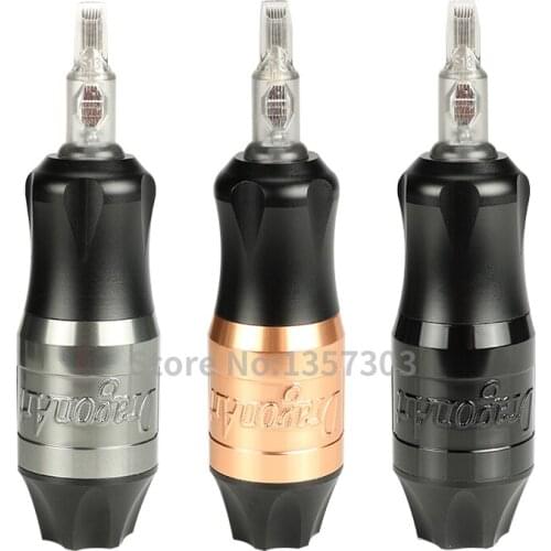 Tattoo Machine Rotary Gun RCA Powerful Motor For Liner And Shading Short Pen For Cartridge Needles Free Shipping