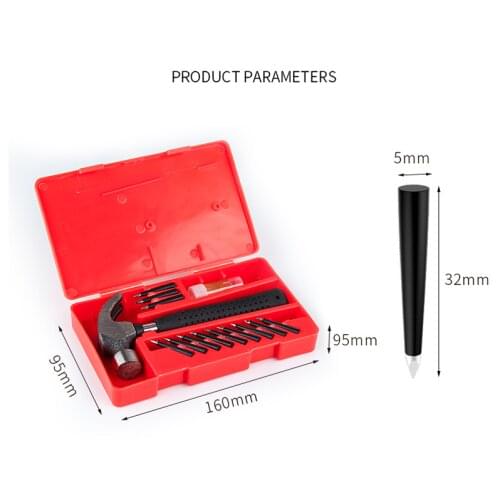 Car bicycle tubeless tire repair puncture plug garage motorcycle vacuum tire repair car tire block leak kit