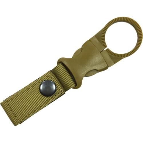 NEW Carabiners Tactical Gear Water Bottle Holder Belt Clip Military Nylon Webbing Buckle Hook Outdoor Camping Equipment Tools