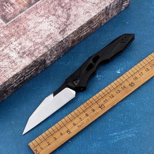 New product 7650 CPM154 blade single action aluminum handle outdoor camping survival hunting self-defense folding knife gift kni