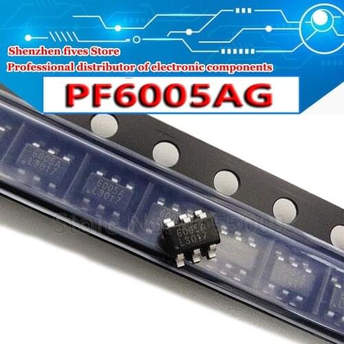 5piece)100% New PF6000AG PF6003AG PF6005AG 6000A 6003A 6005A SOT23-6 SMD power chip IC