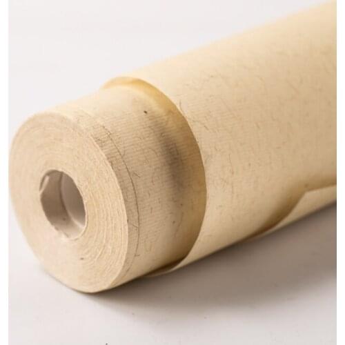 Half Ripe Xuan Paper 20m Chinese Rice Paper with Natural Plants Fiber Adult Rolling Ancient Calligraphy Painting Xuan Paper